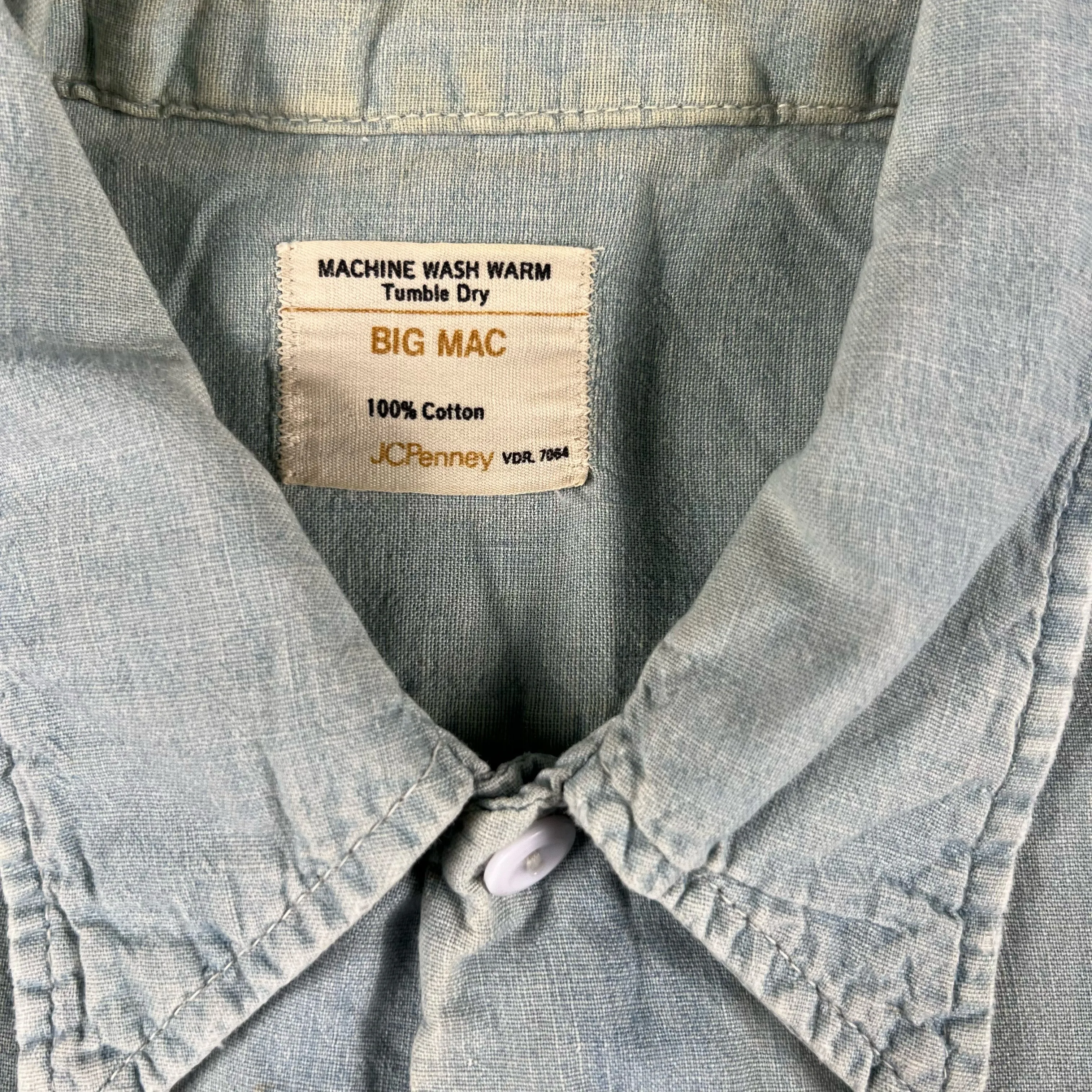 60s Big Mac Selvedge Chambray Shirts- SELECT SHIRT