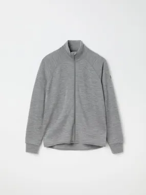 Adult Wool Terry Zip Top