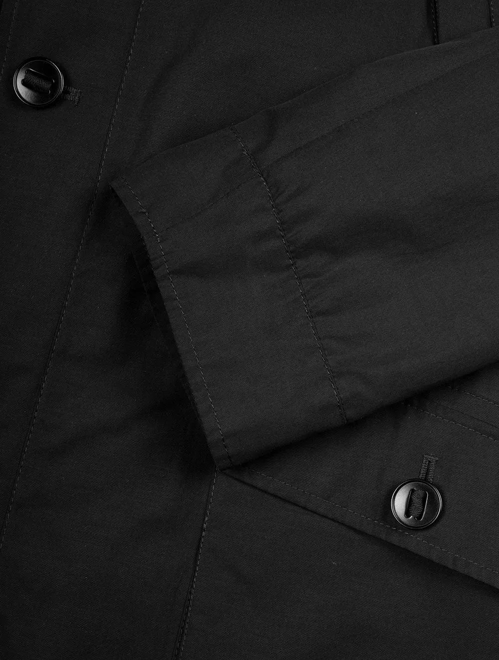 Alwin Mid-Length Jacket Black