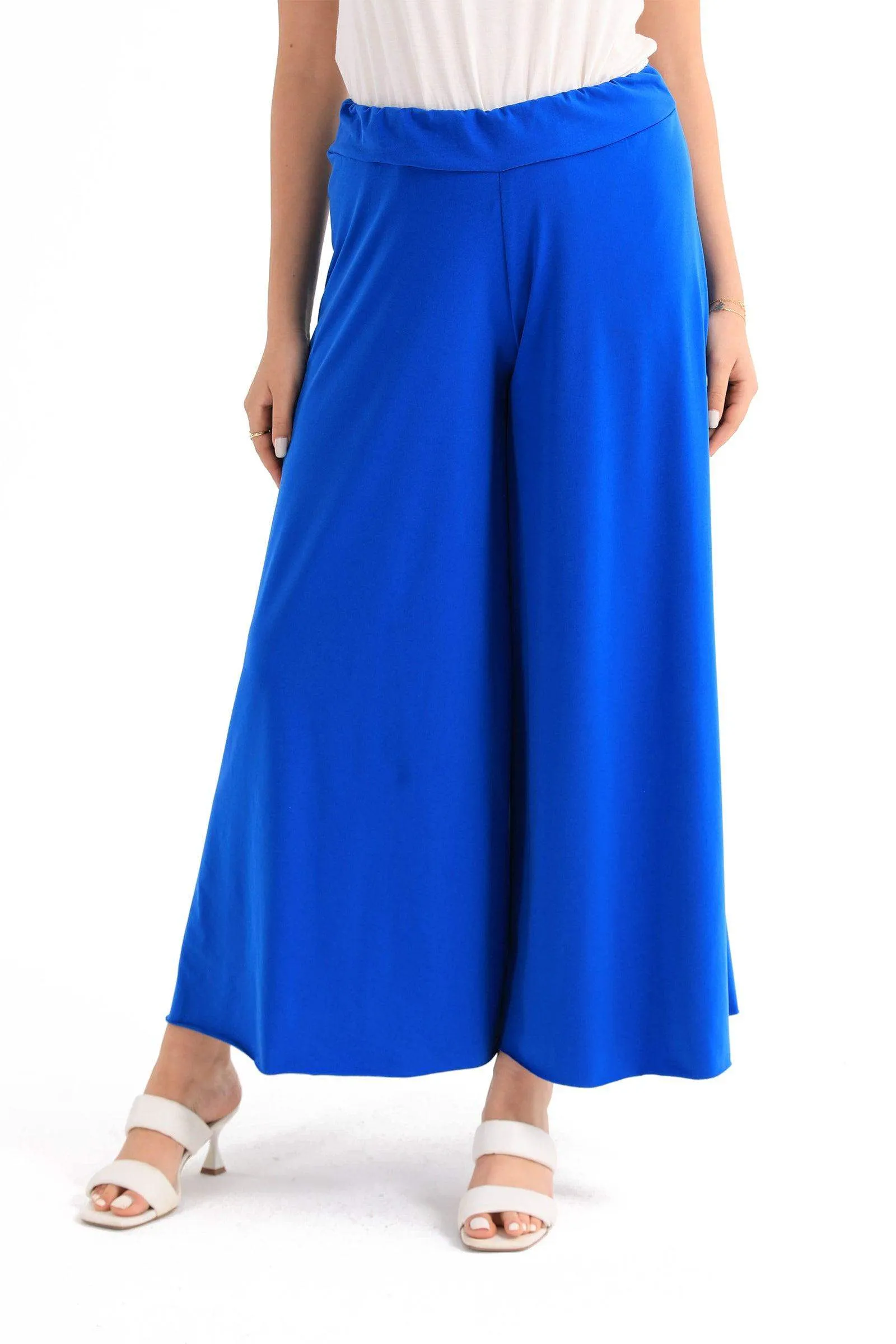 Ankle Length Wide Leg Pants