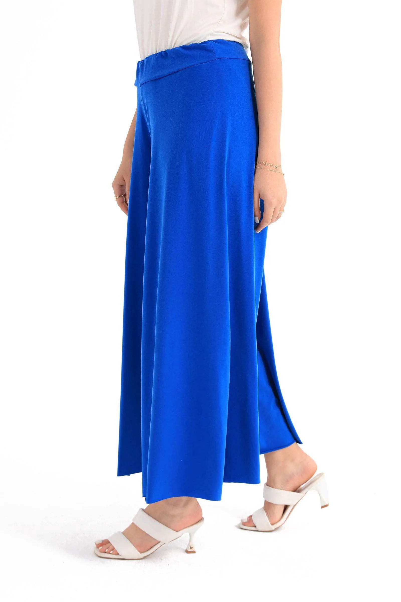 Ankle Length Wide Leg Pants