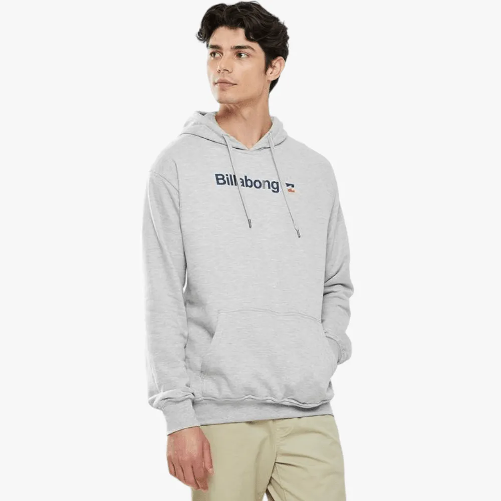 Billabong Mens Days Broken Pullover Hooy Light Grey Heather