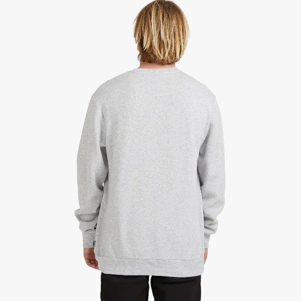 Billabong Men's score Diamond Crew Sweater Grey