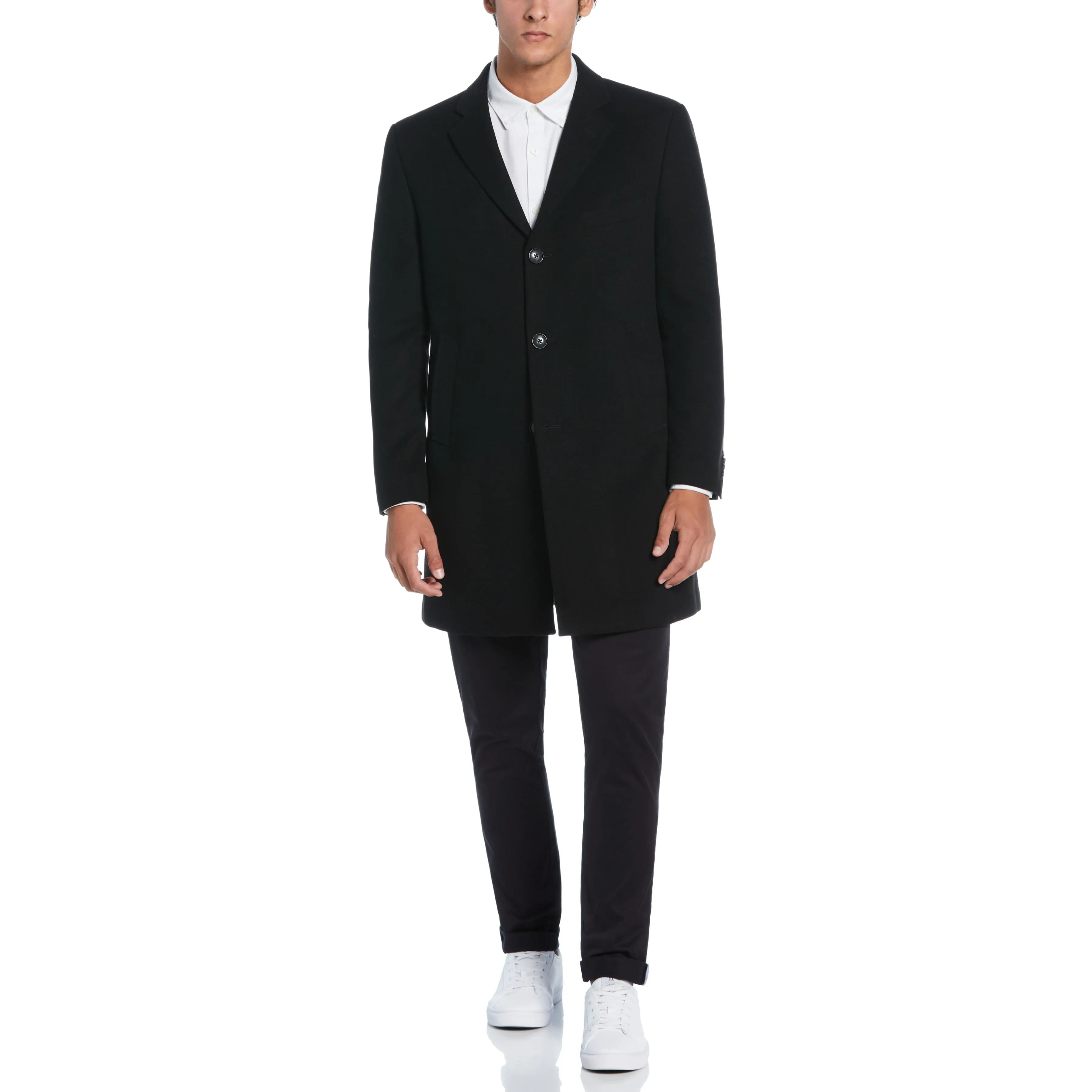 Black Priel Overcoat