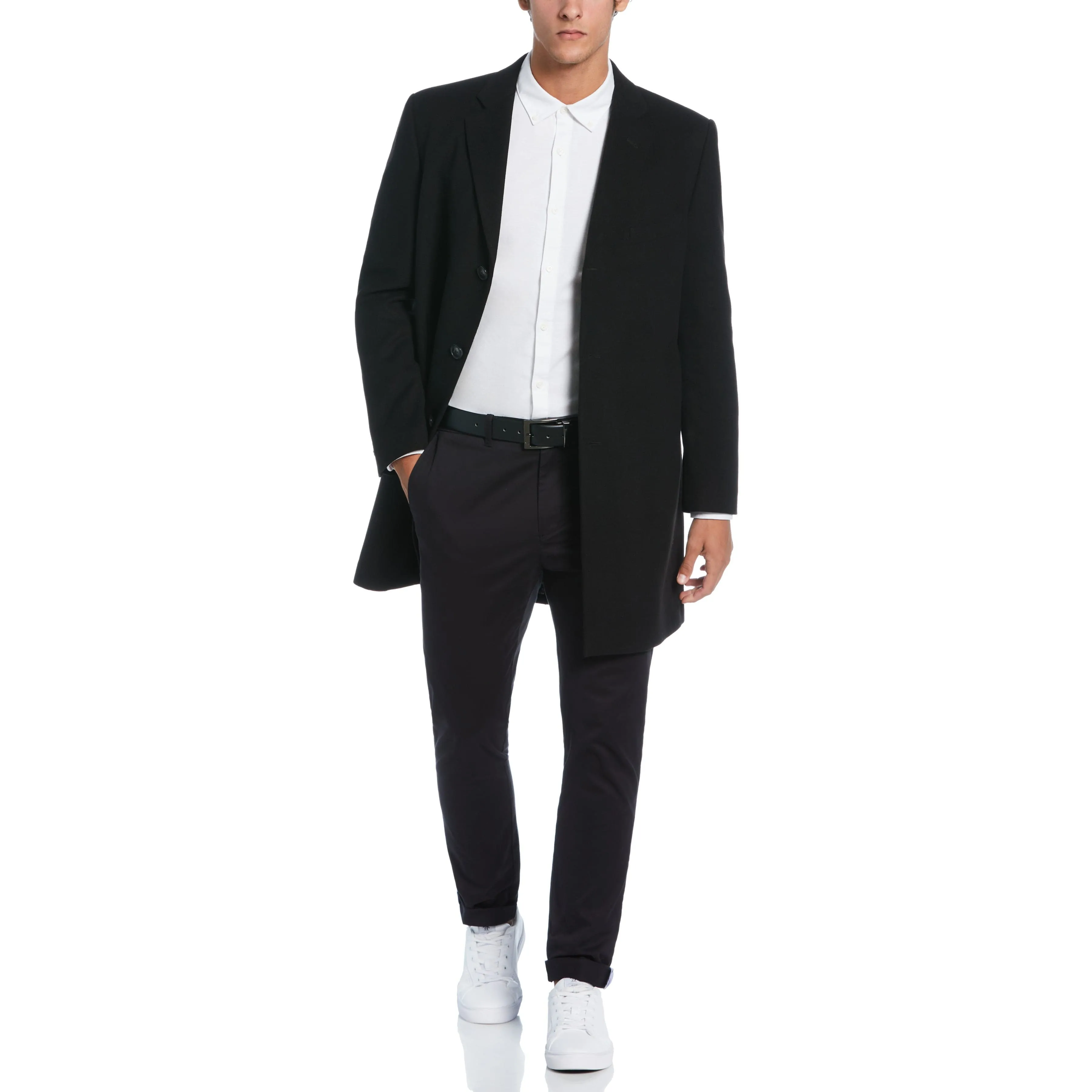 Black Priel Overcoat