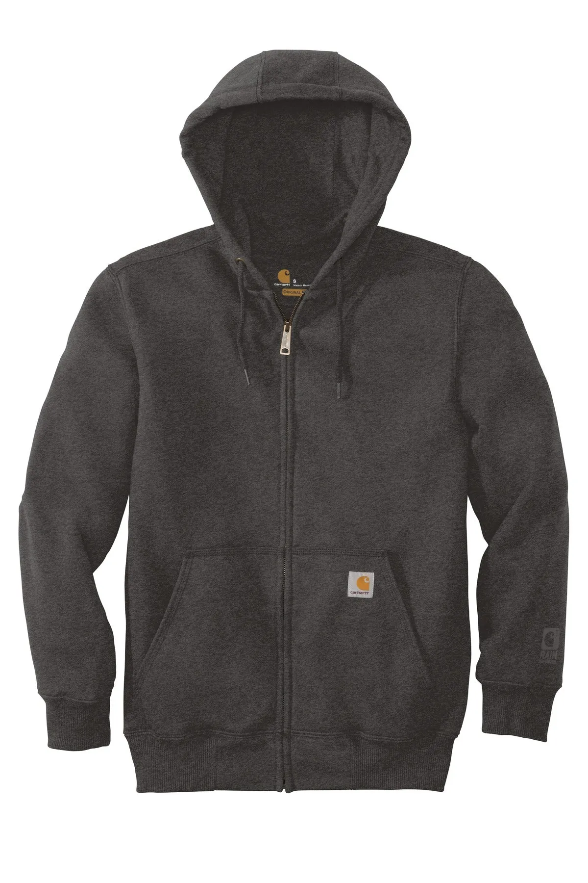 Carhartt Men's Rain Defender Paxton Heavyweight Hooded Zip-Front Sweatshirt CT100614