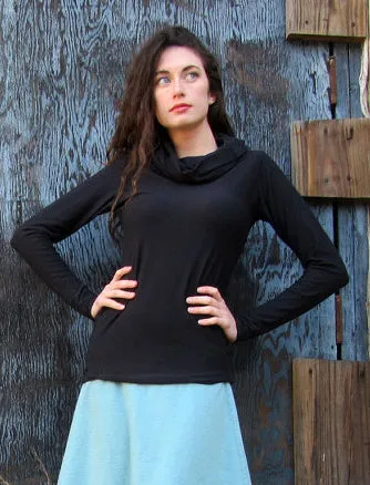 Chunky Cowl Simplicity Shirt