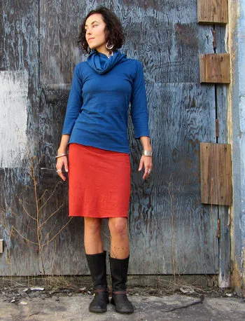 Chunky Cowl Simplicity Shirt