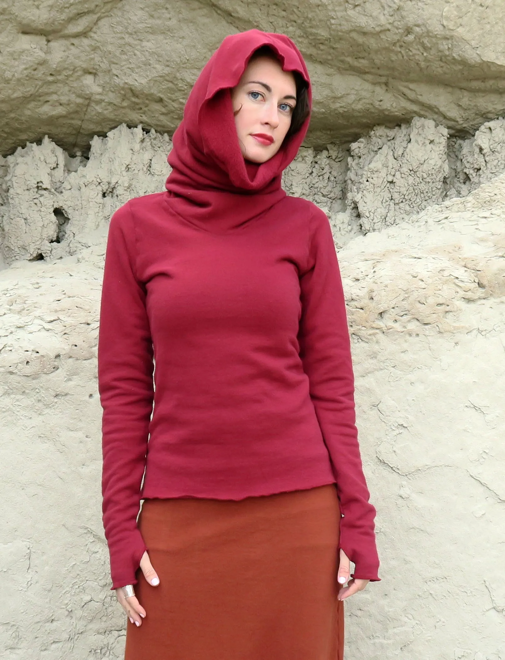 Chunky Cowl Simplicity Shirt