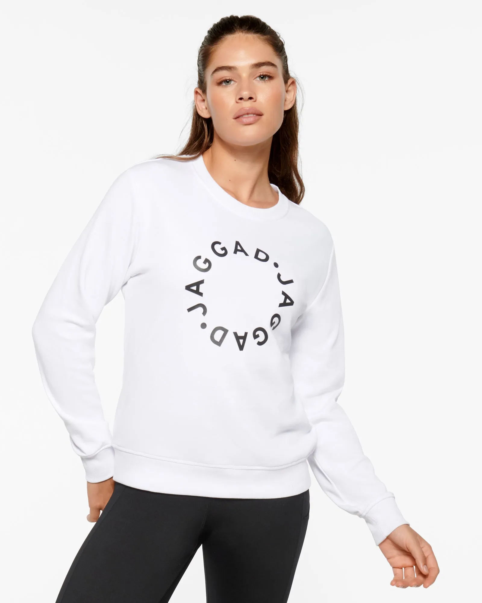 CLASSIC CIRCLE SWEATER WHITE