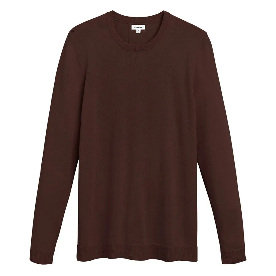 Classic Cotton Cashmere Crewneck Sweater