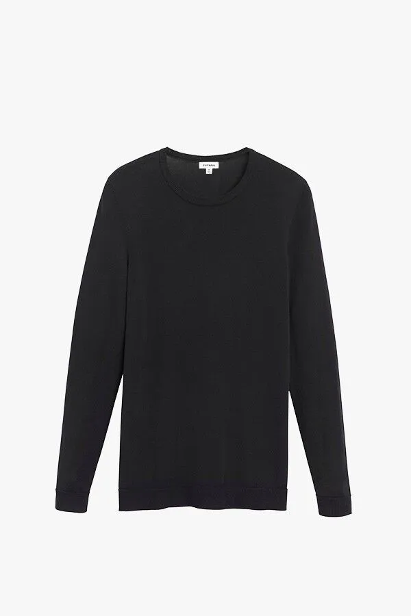 Classic Cotton Cashmere Crewneck Sweater