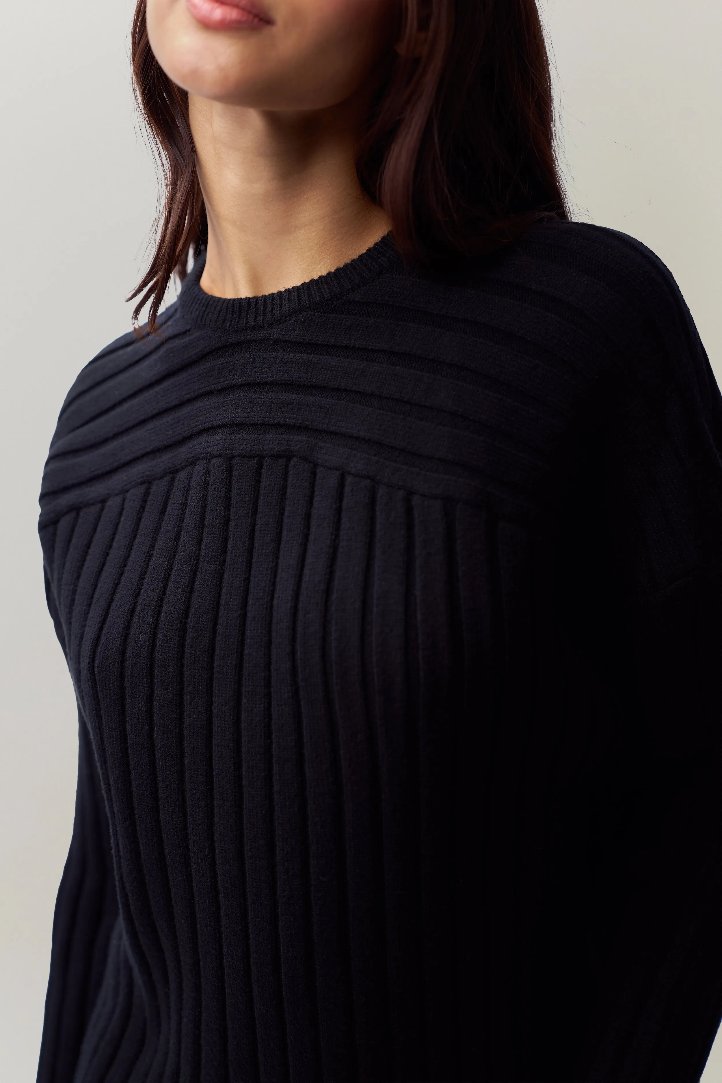 Cleon Rib Knit Pullover