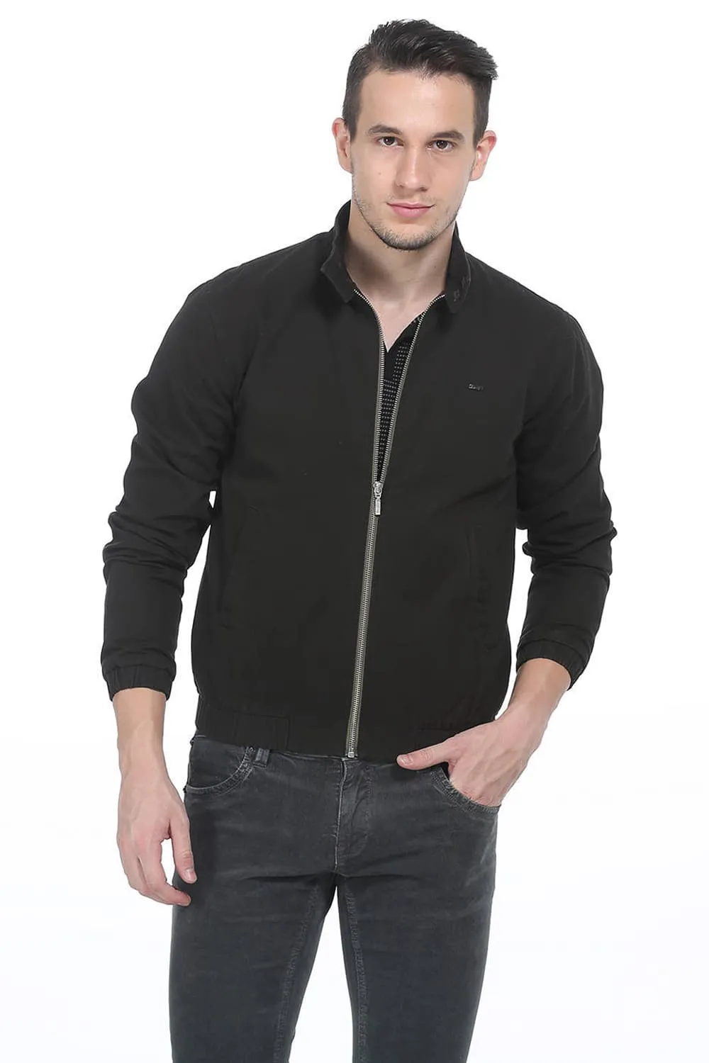 Comfort Fit Twill Jacket