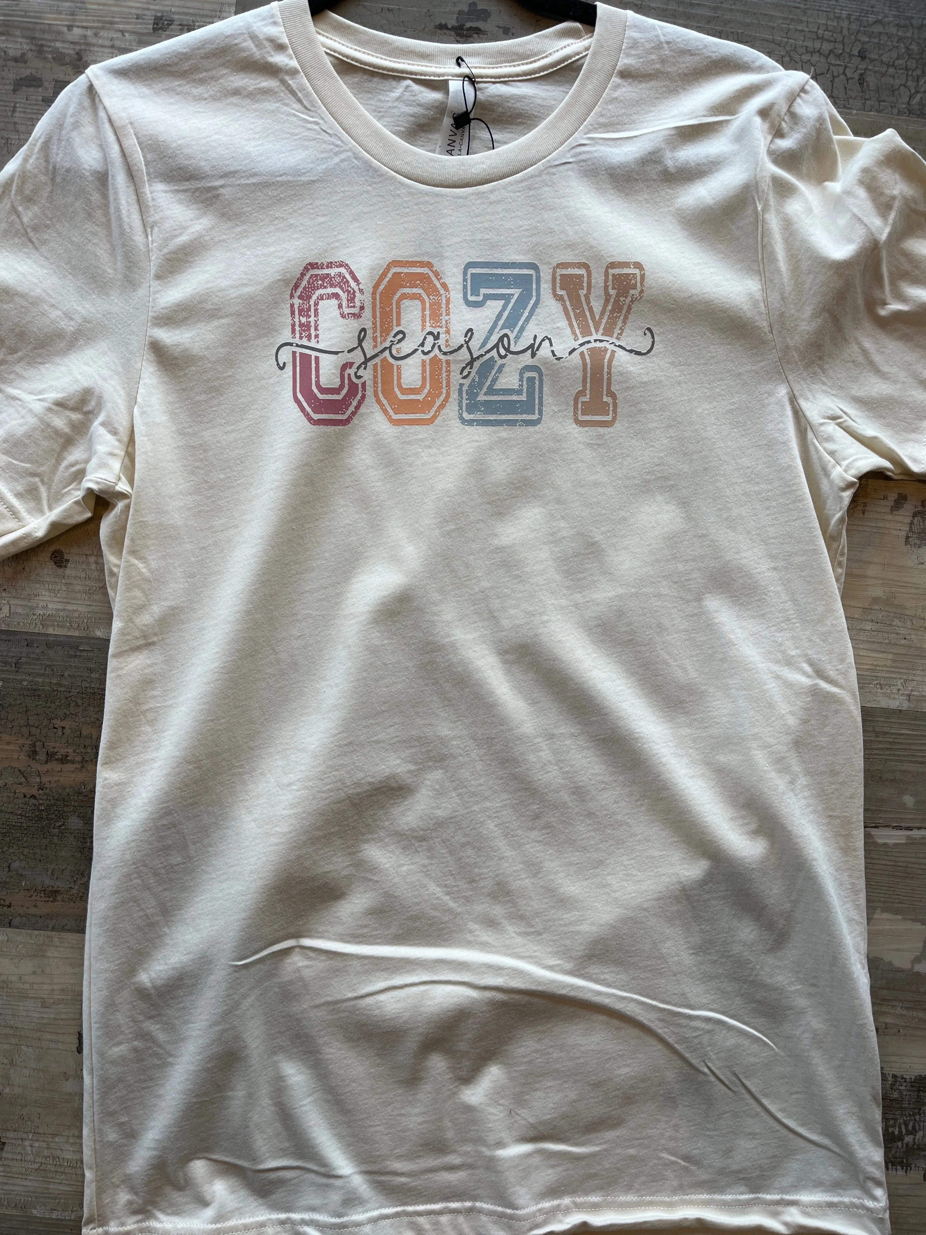 Cozy Season Tee - A Trendy Original