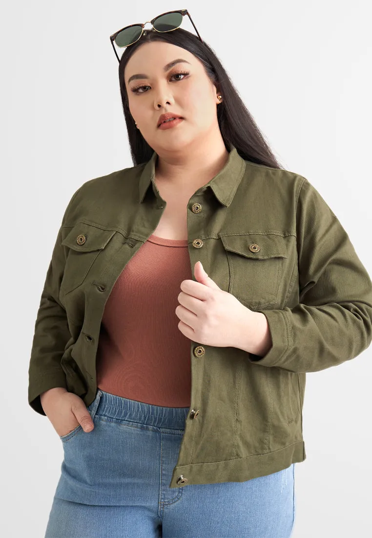 Denise Stretch Denim Jacket