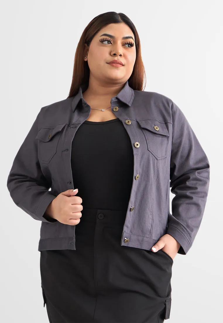 Denise Stretch Denim Jacket