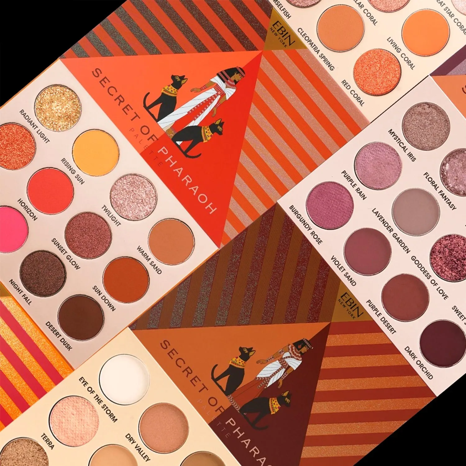 Ebin New York  Egyptian Sunset Secret of Pharaoh Eyeshadow Palette