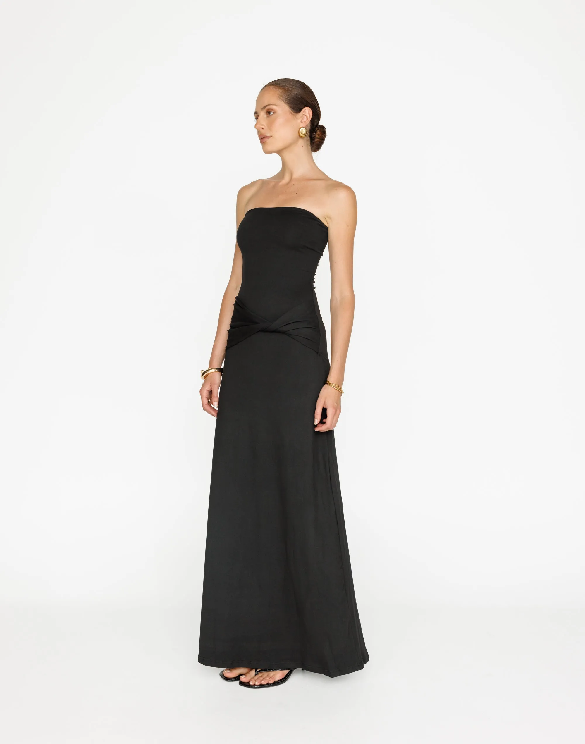 Edela Maxi Dress (Black)