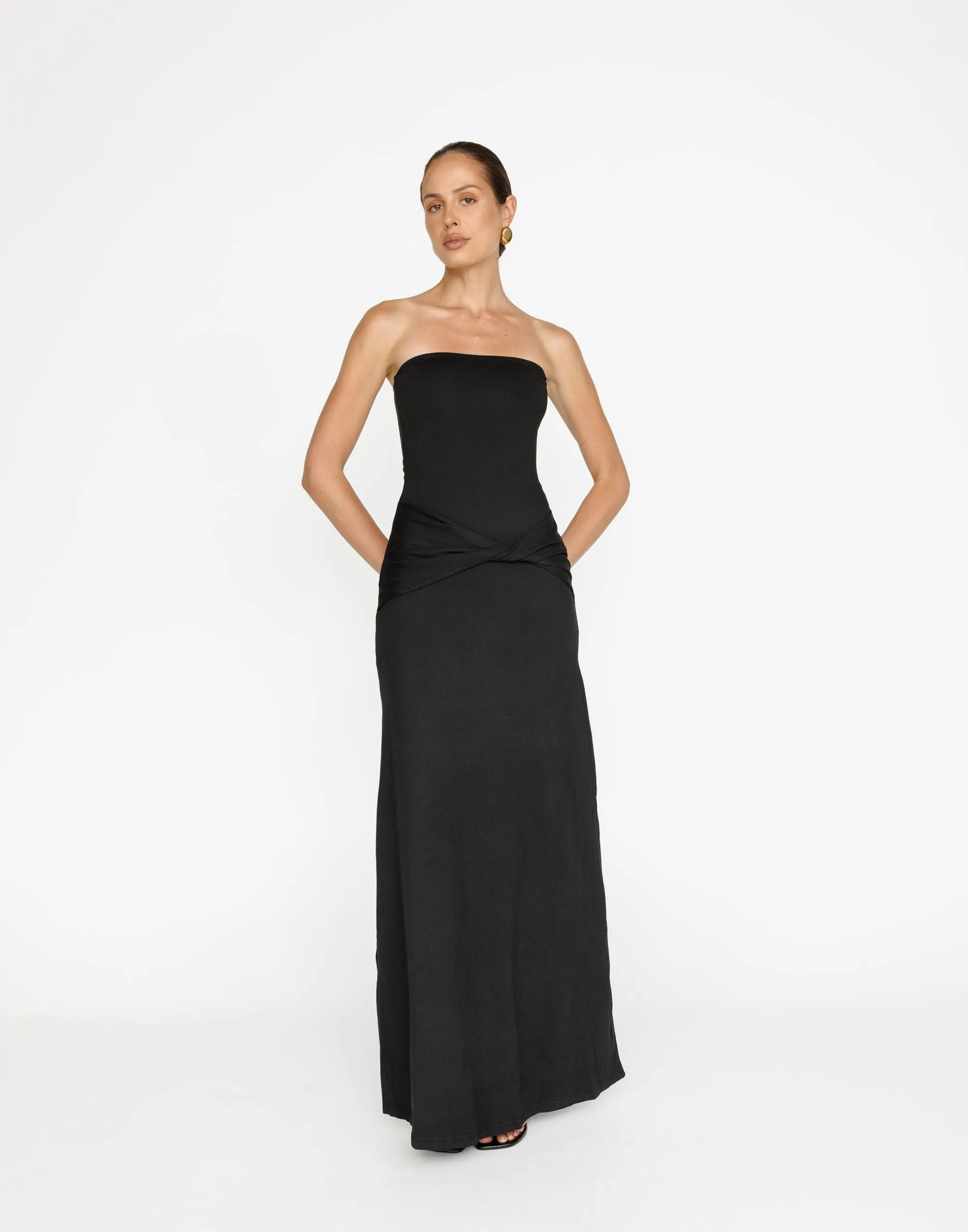 Edela Maxi Dress (Black)