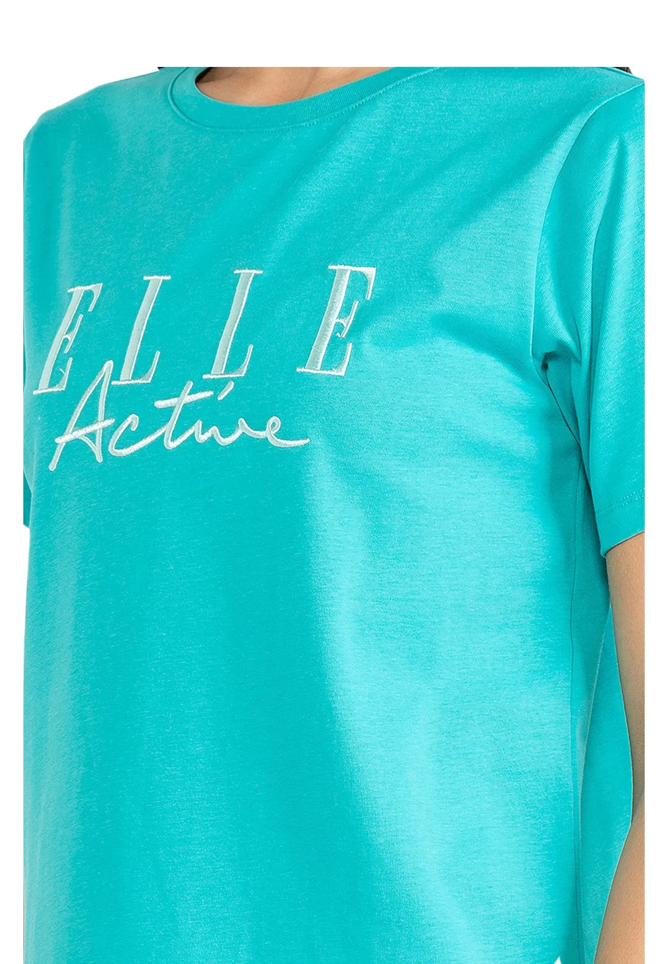 ELLE Active Classical Logo Print Tee