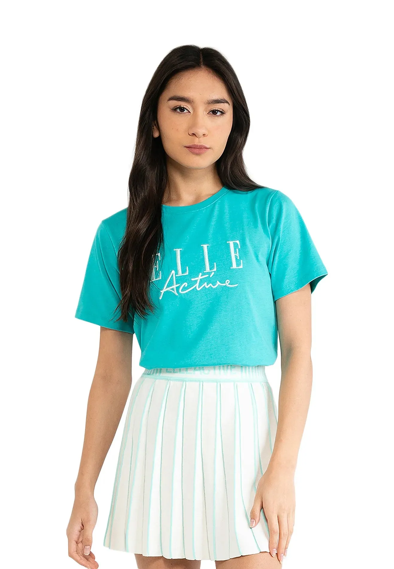 ELLE Active Classical Logo Print Tee