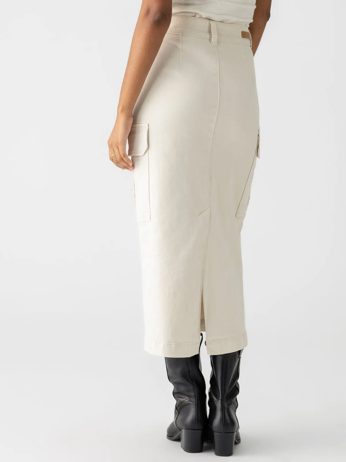 Essential Cargo Standard Rise Skirt French Vanilla