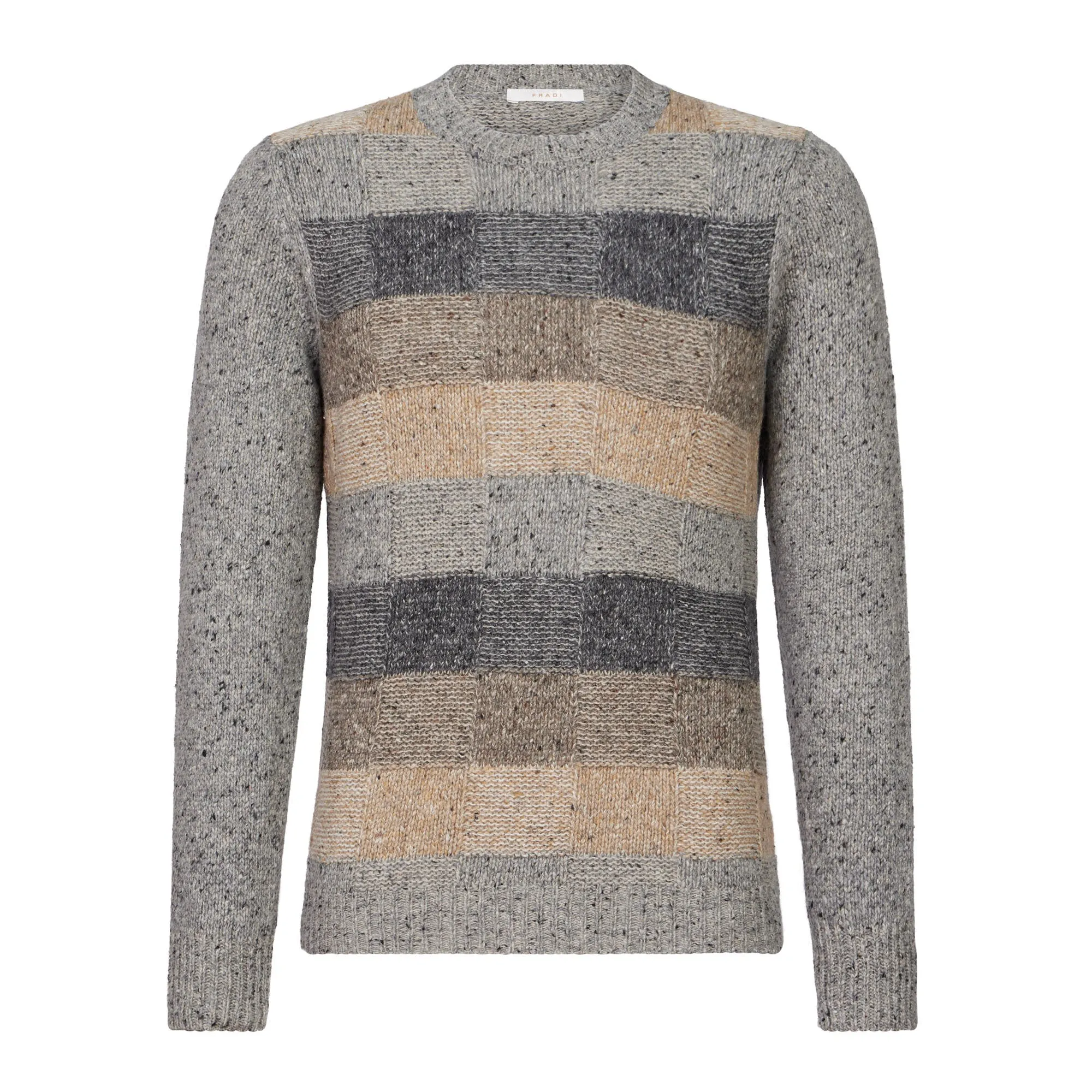 FRADI Maglia Sweater Uomo GREY MIX