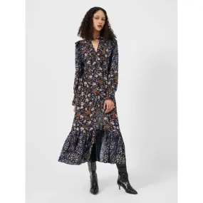 French Connection Annifrida Colette Eco Crepe Midi Dress 71TNZ