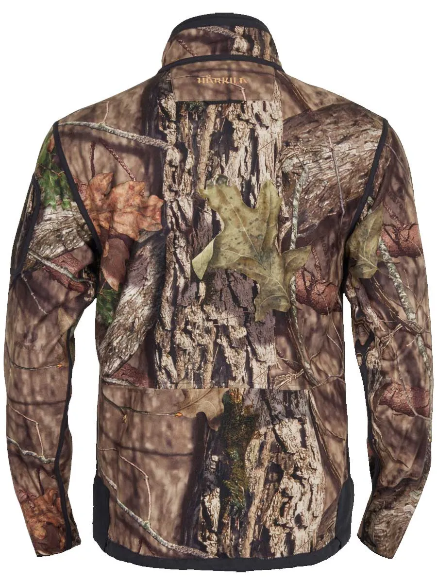 HARKILA Kamko Reversible WSP Fleece Jacket - Mens - MossyOak Break-up Country/Black