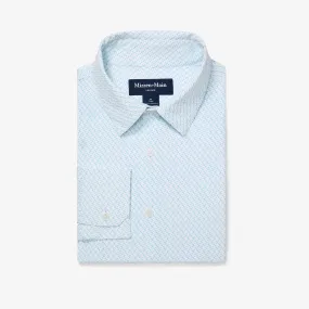 Leeward Dress Shirt - White Diamond Texture