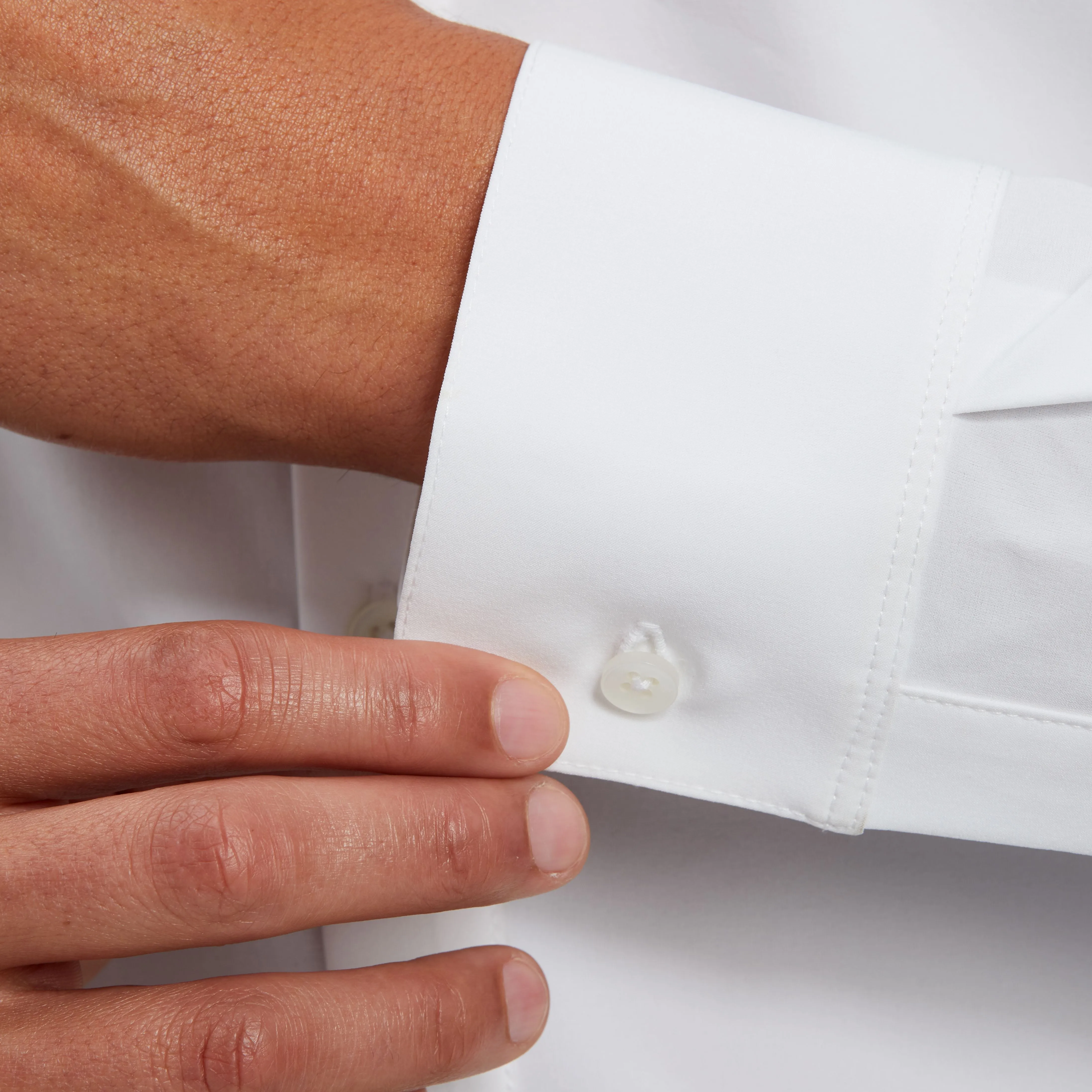 Leeward Formal Dress Shirt White