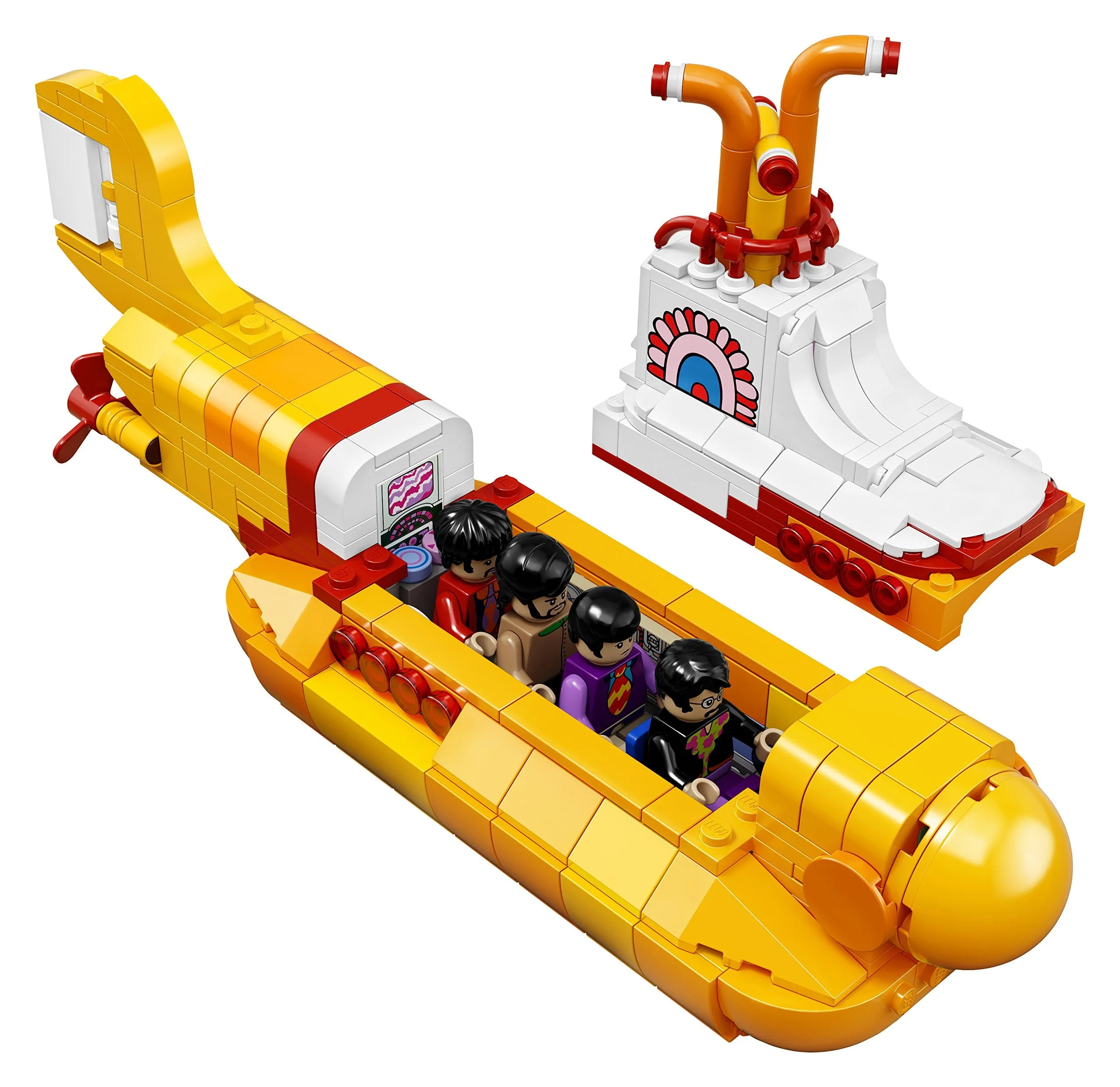 LEGO Ideas Yellow Submarine 21306 Building Kit (Like New, Open Box)