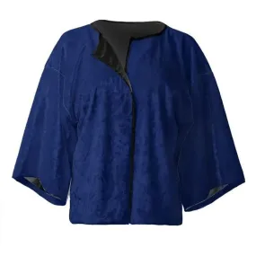 Luxury Kimono Blazer MISHASTYLE - Navy