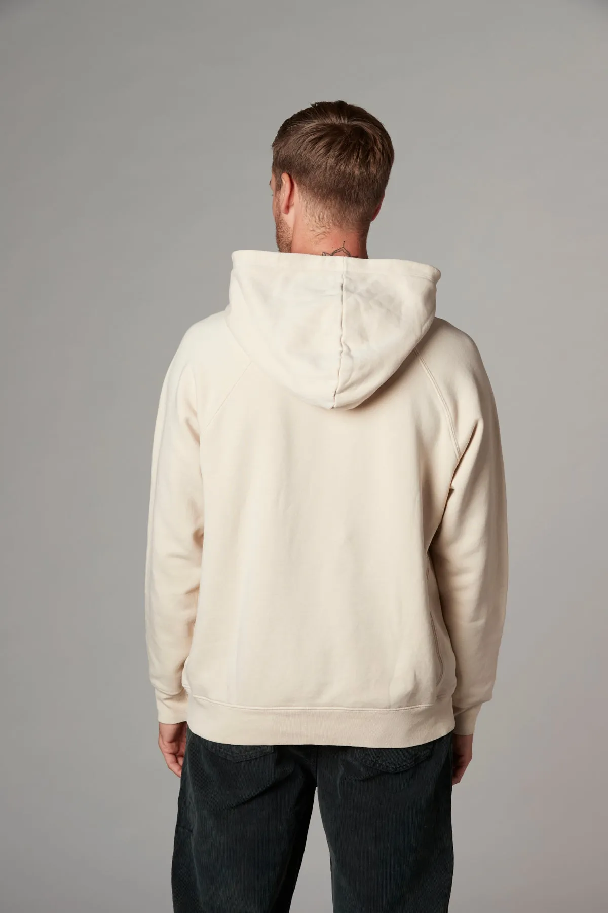 Meyer Long Sleeve Pullover Hooded Sweatshirt Salt