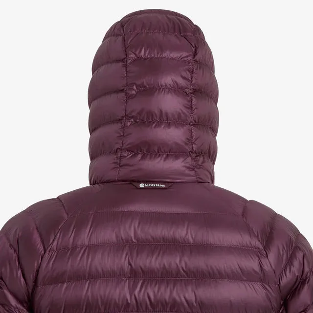 Montane Women's Anti-Freeze Hooded Down Insulated Jacket - Saskatoon Berry