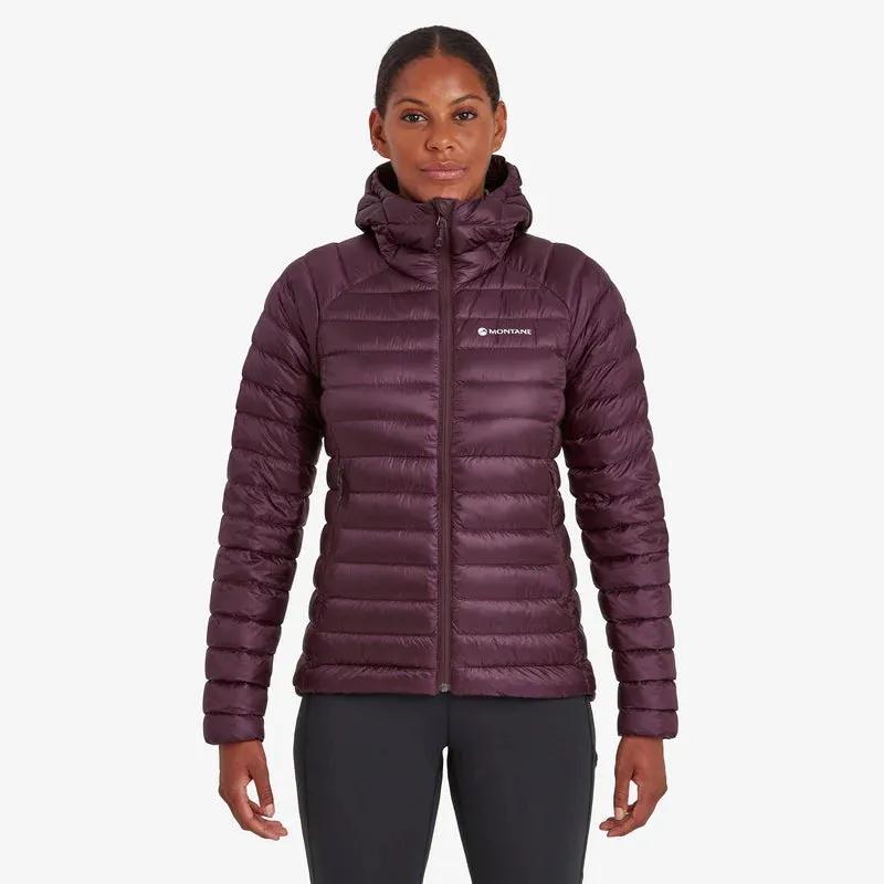 Montane Women's Anti-Freeze Hooded Down Insulated Jacket - Saskatoon Berry