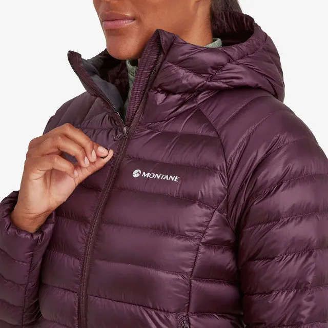 Montane Women's Anti-Freeze Hooded Down Insulated Jacket - Saskatoon Berry