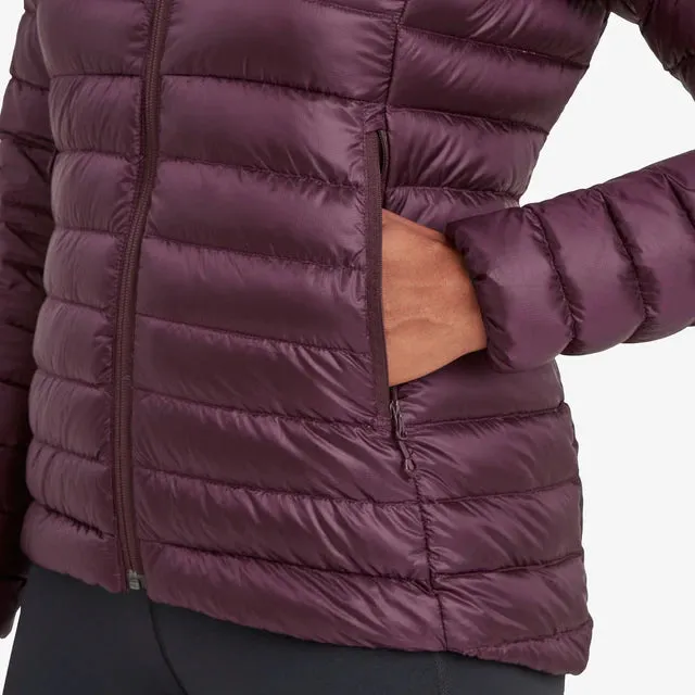 Montane Women's Anti-Freeze Hooded Down Insulated Jacket - Saskatoon Berry