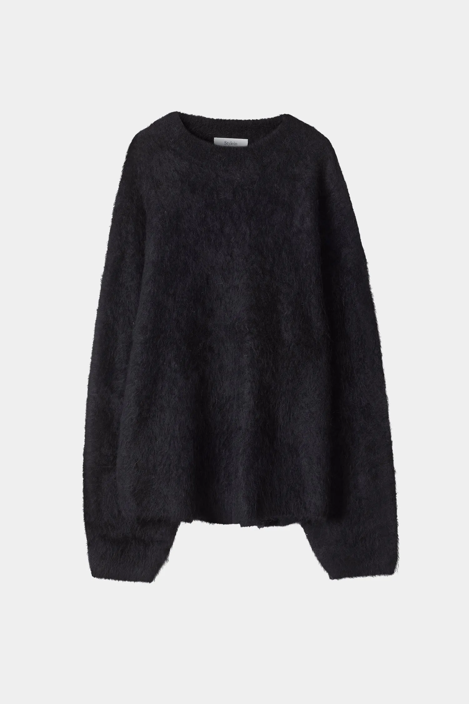 NOEMI PLAIN SWEATER - BLACK