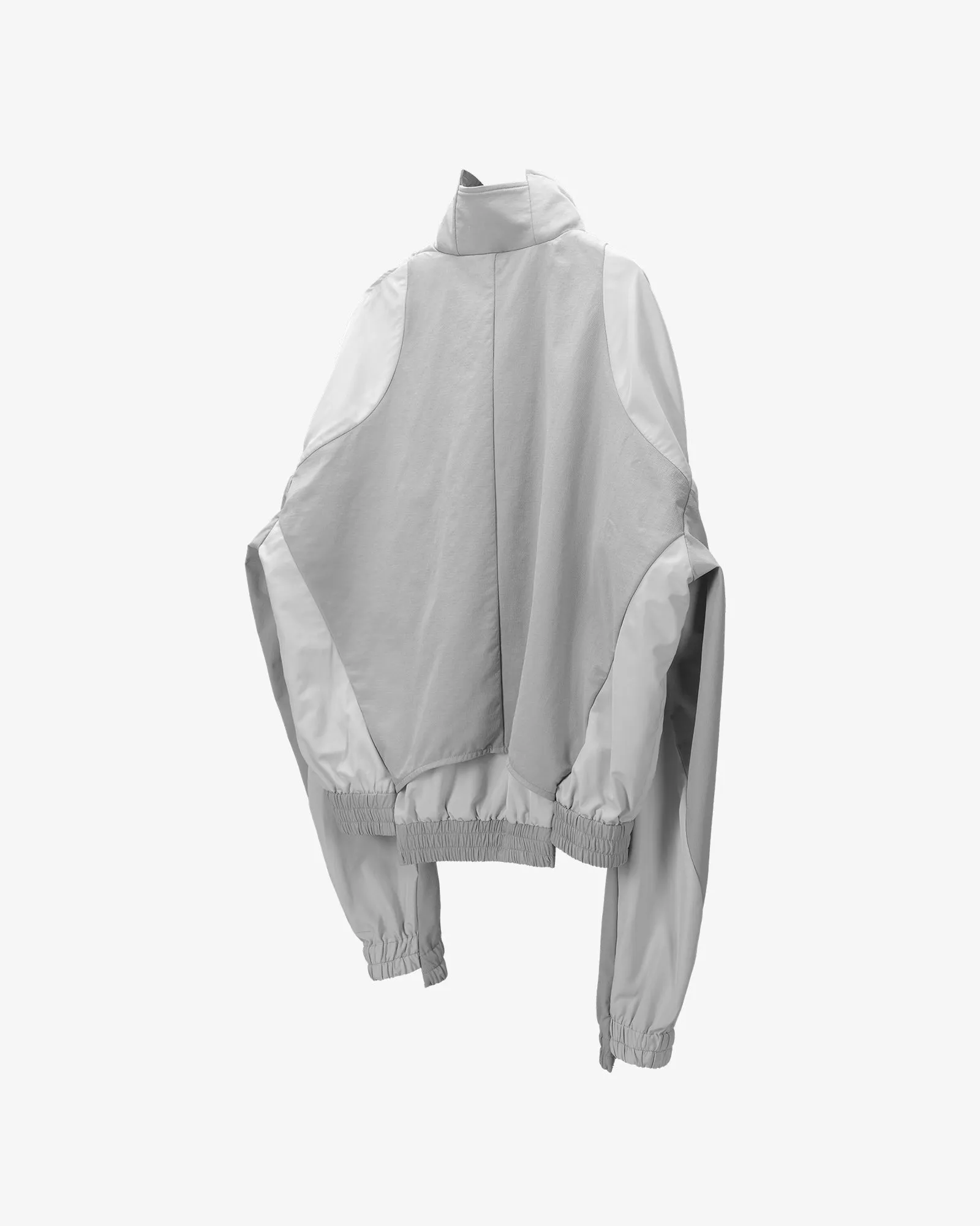 Oversized High Neck Track Streetwear Jacket