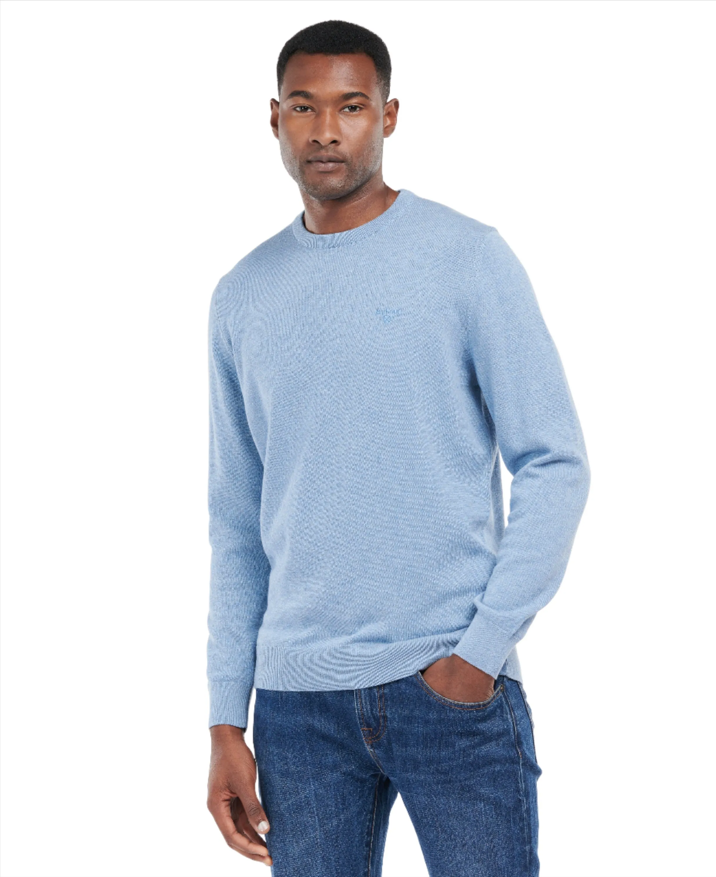 Pima Cotton Crew Neck Pullover