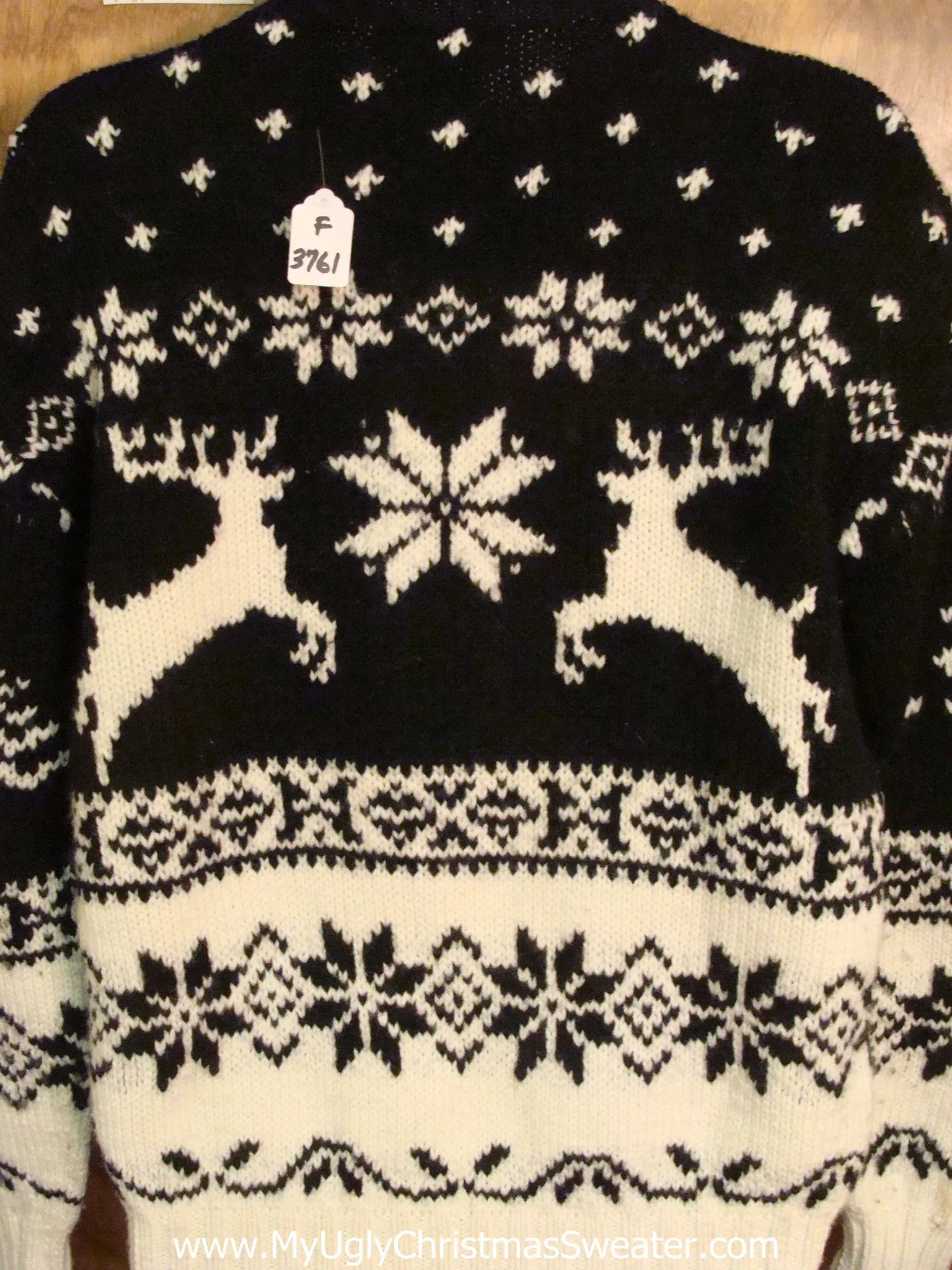 Polo Mens Reindeer Classic Christmas Jumper Pullover