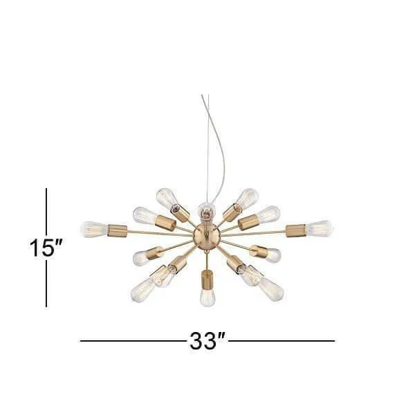 Possini Euro - Large Pendant LED Chandelier