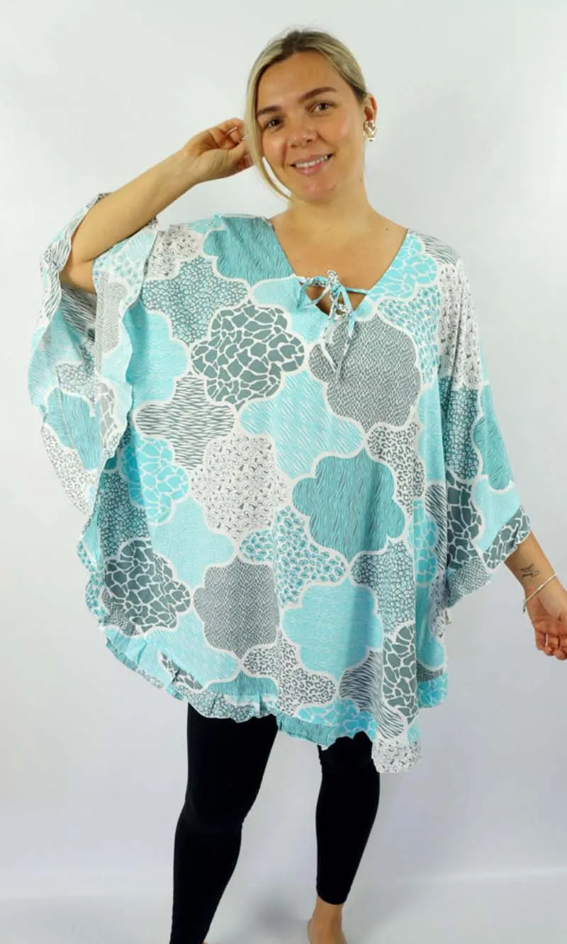 Rayon Top Jasmine Calypso, More Colours