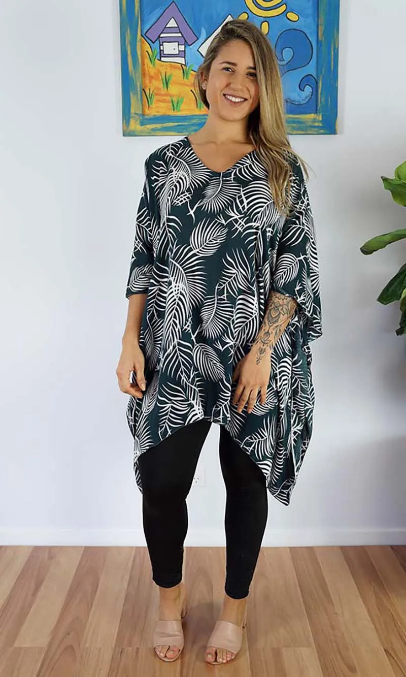 Rayon Tunic Short Palm Cove, More Colours