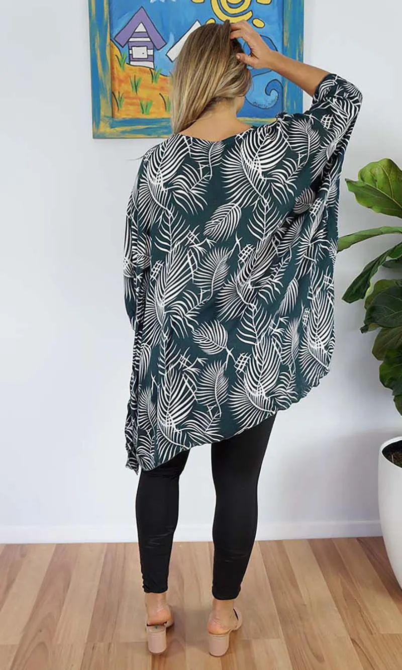 Rayon Tunic Short Palm Cove, More Colours