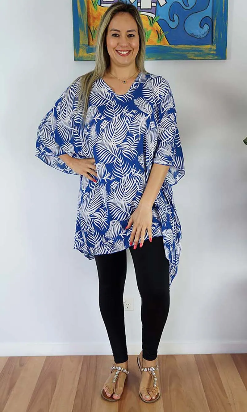 Rayon Tunic Short Palm Cove, More Colours