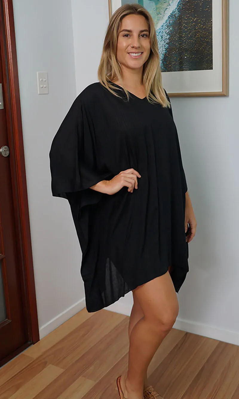 Rayon Tunic Short Plain, More Colours