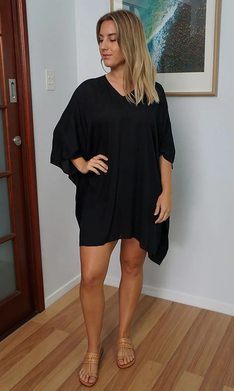 Rayon Tunic Short Plain, More Colours